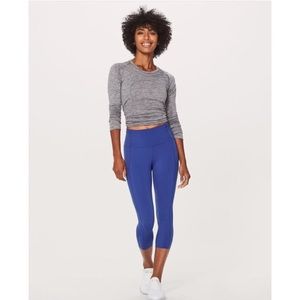 Lululemon Fast and Free Crop 19” Nulux Leggings